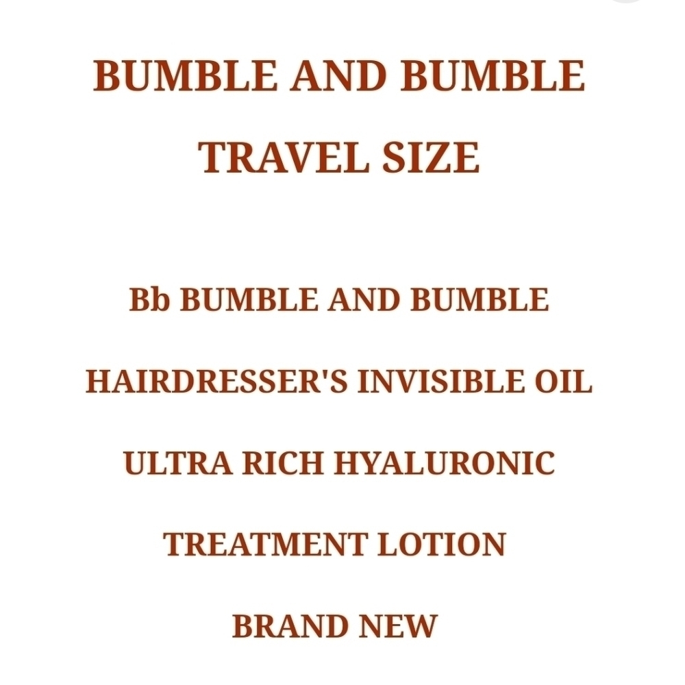 Bumble and Bumble Hyaluronic Treatment Lotion Travel Size .84 Oz - Picture 2 of 4